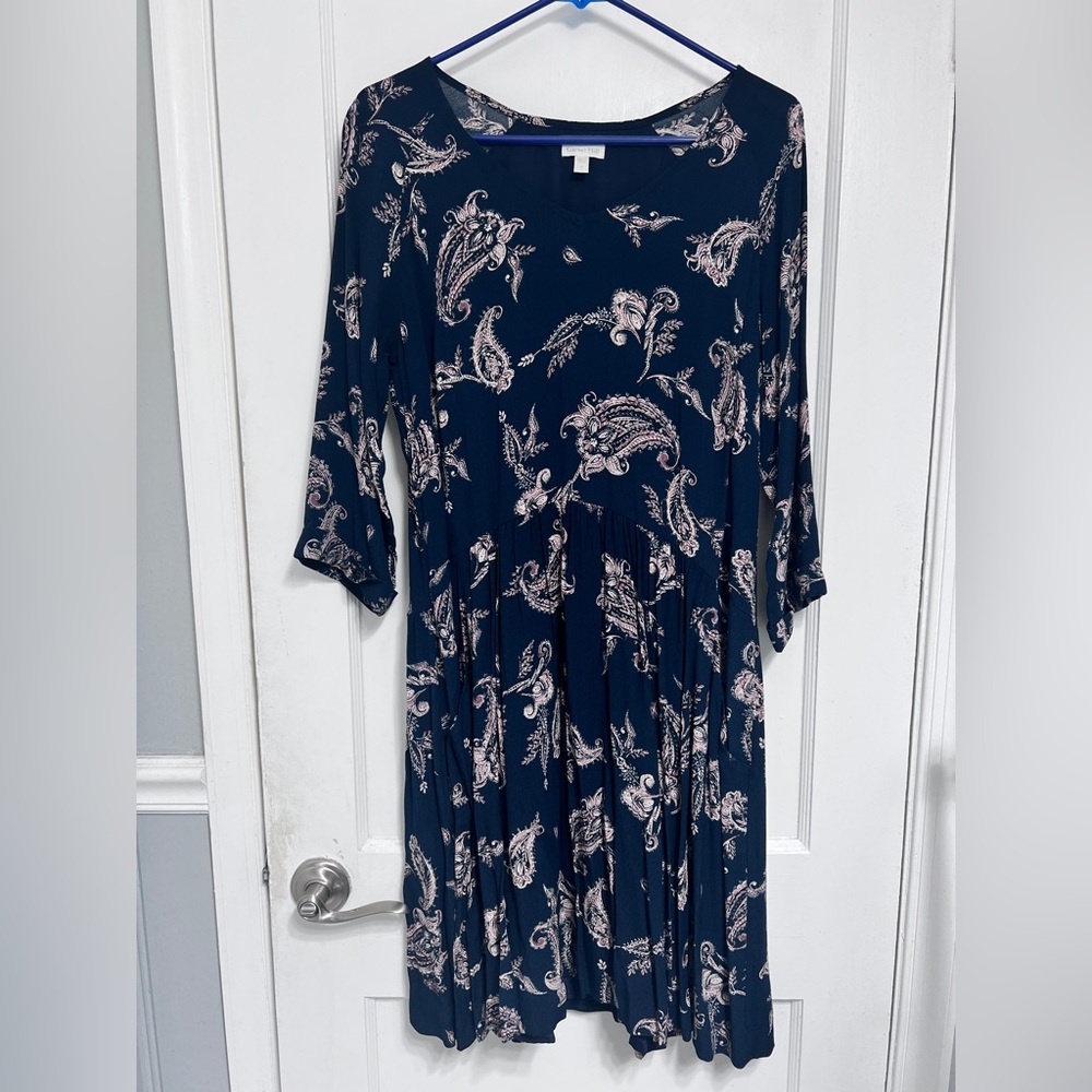 Garnet Hill Bohemian Pocket-detail Dress - Picture 2 of 4